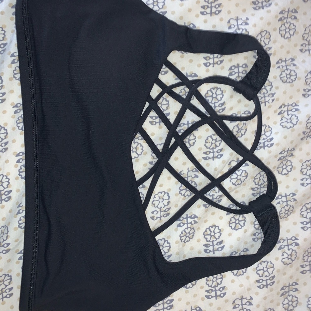 Lululemon strappy sports bra